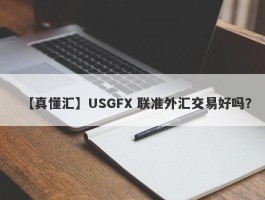 【真懂汇】USGFX 联准外汇交易好吗？
