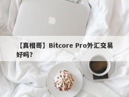 【真相哥】Bitcore Pro外汇交易好吗？
