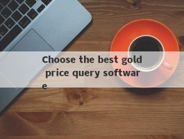 Choose the best gold price query software