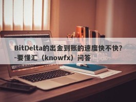 BitDelta的出金到账的速度快不快？-要懂汇（knowfx）问答