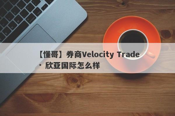 【懂哥】券商Velocity Trade · 欣亚国际怎么样
