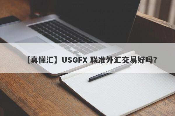 【真懂汇】USGFX 联准外汇交易好吗？
